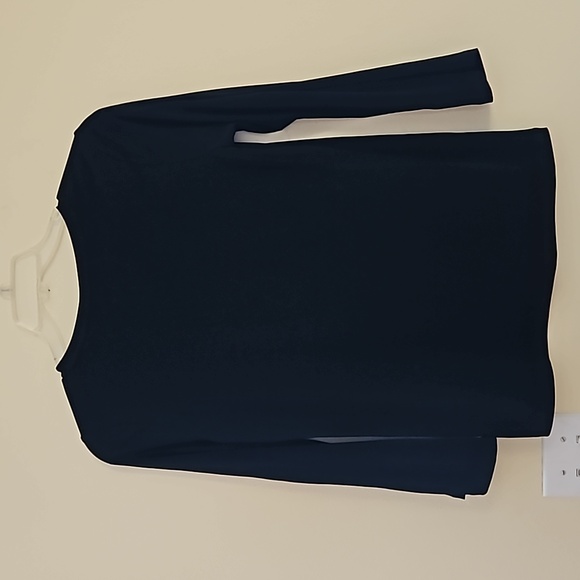 Micheal Kors Woman's Bell Sleeve Black Blouse. Sz: M EUC - Picture 3 of 7